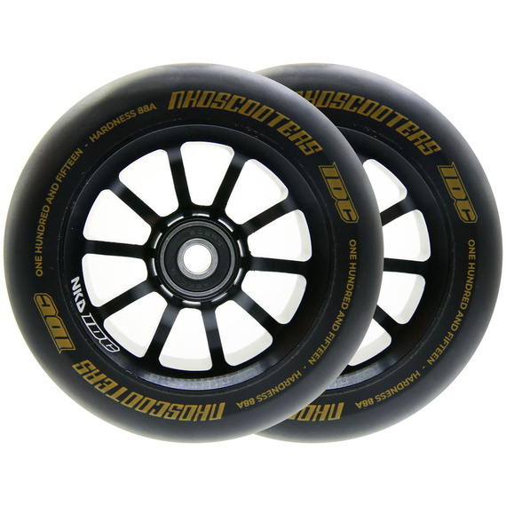 Koła do Hulajnogi NKD IDC Stunt Scooter Wheels Czarno-Żółty 115 mm