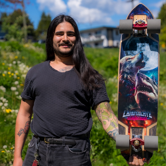 Longboard Landyachtz Wolfshark 35.2”