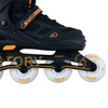 Rolki regulowane Story Fusion Adjustable Inline Skates Pomarańczowy LED