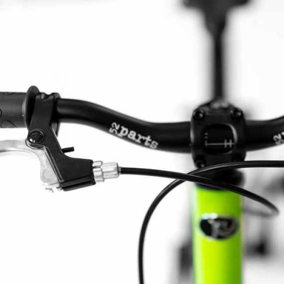 Superlekki rower dla dzieci KUbikes 16S Czarno-Czerwony