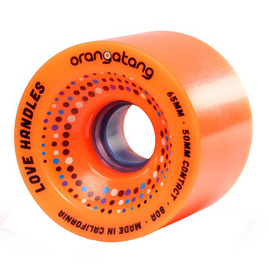 Koła do longboardu Orangatang Love Handles Wheels Pomarańczowy 65 mm 80A