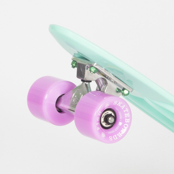 Fishboard Fish Skateboards Summer Green/ Silver/ Summer Purple