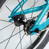 Superlekki rower dla dzieci KUbikes 16L Czarno-Czerwony