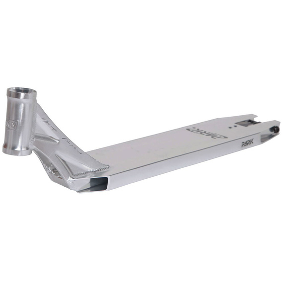 Podest Deck do Hulajnogi Wyczynowej NKD Park Stunt Scooter Deck Srebrny 520 mm