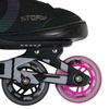 Rolki regulowane Story Motion Adjustable Inline Skates Czarno-Różowy