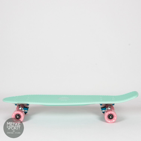 Big Fish Skateboards Summer Green/ Silver/ Summer Pink