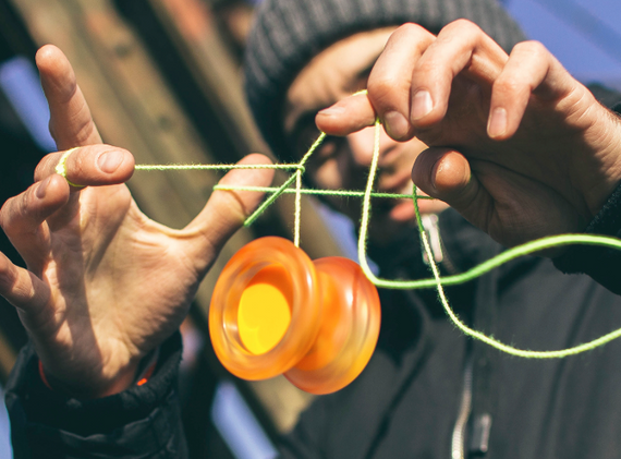 Yoyo dla Zaawansowanych YoYoFactory Replay PRO Aqua Marble