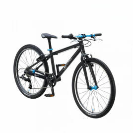 Lekki rower dla dzieci KUbikes 24L Czarno-Niebieski