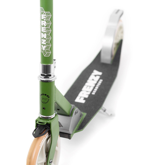 Hulajnoga Miejska Rekreacyjna Frenzy 205 mm Dual Brake V4 Recreational Scooter Zielony 