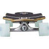 Longboard do carvingu NKX City Action Czarny 99 cm