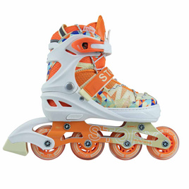 Rolki regulowane Story Spike Adjustable Inline Skates Pomarańczowy