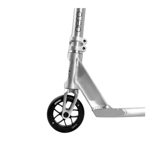 Hulajnoga Wyczynowa Union Aero M Scooter Srebrno-Czarny wys. 85 cm