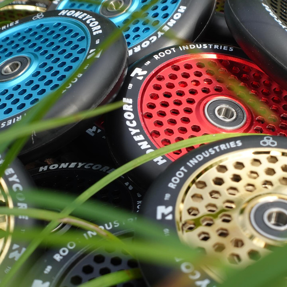 Koła do Hulajnogi Root Industries Honeycore Black Pro Scooter Wheels 2-Pack Fioletowy 110 mm (2 szt.)