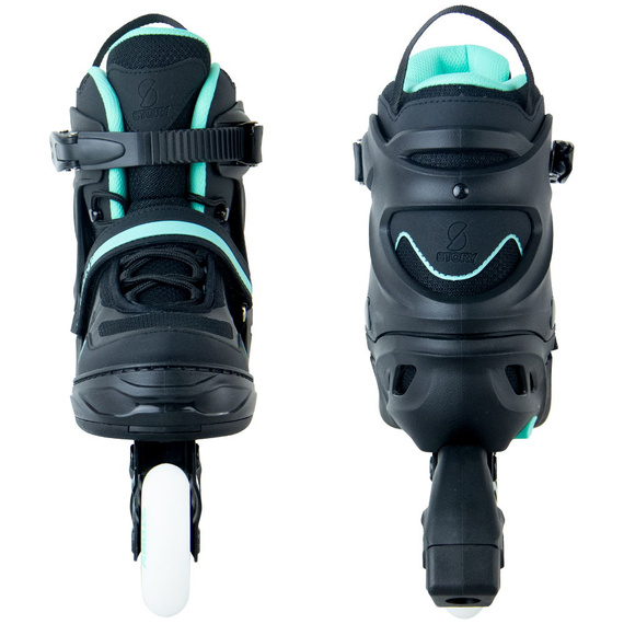Rolki regulowane Story Fusion Adjustable Inline Skates Miętowy LED