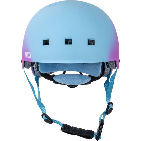 Kask Na Deskorolkę Hulajnogę NKX Brain Saver Rainbowfade M