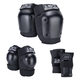 Zestaw Ochraniaczy 187 Killer Pads Six Pack Set Czarny