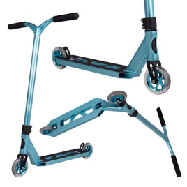Hulajnoga Wyczynowa Striker Lux Youth Stunt Scooter Turkusowy wys. 76 cm