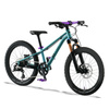 Superlekki rower dla dzieci KUbikes 20S DISC Turkusowo-Fioletowy