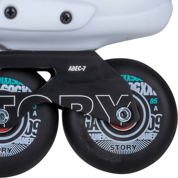 Rolki Story Demon Inline Skates Czarno-Biały 