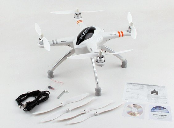 Dron RC Walkera QR X350 PRO RTF1 (Devo 7, akumulator)