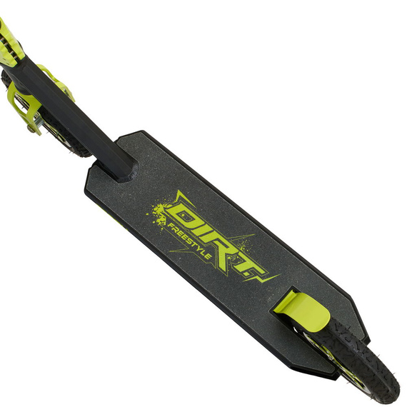 Terenowa Hulajnoga Wyczynowa Story Dirt Freestyle Scooter Czarno-Żółty 89,9 cm
