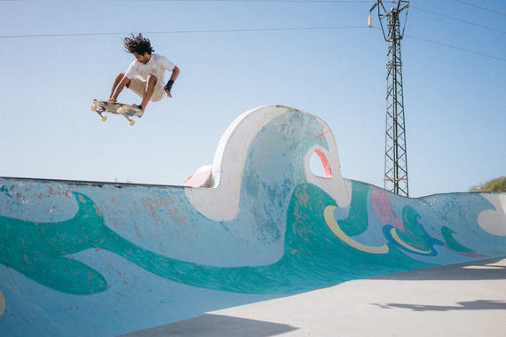 Deska Surfskate YOW x Pukas Flame 33"