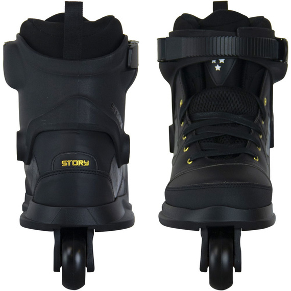 Rolki Agresywne Story Aggressive Inline Skates Czarno-Złoty 