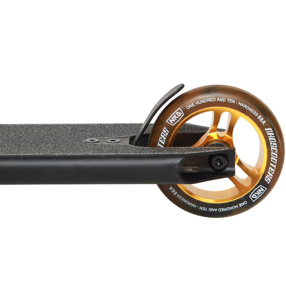 Hulajnoga Wyczynowa NKD RIZZ Stunt Scooter Czarno-Złoty 88 cm