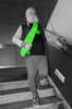 Fish skateboards GREEN/WHITE/ORANGE