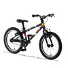Superlekki rower dla dzieci KUbikes 16L Czarny Komiks