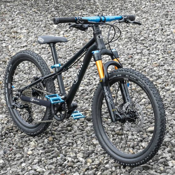 Superlekki rower dla dzieci KUbikes 20S DISC Turkusowo-Fioletowy