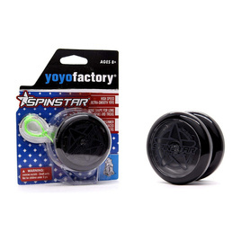 Yoyo z plastikowym łożyskiem YoYoFactory Spinstar Black