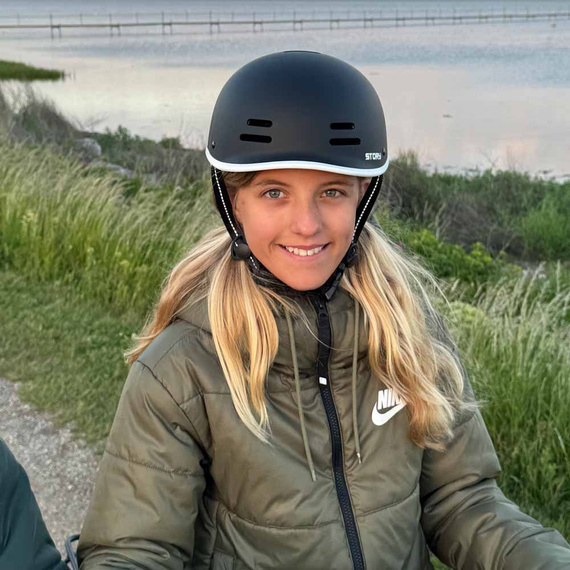 Kask Story Retro Certified Helmet Czarny