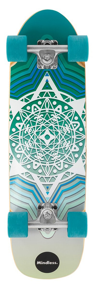 Deskorolka Cruiser Mindless Drifter Turkusowy 28”