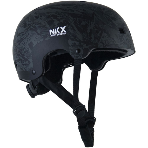 Kask Na Deskorolkę Hulajnogę NKX Brain Saver Czarny Camo