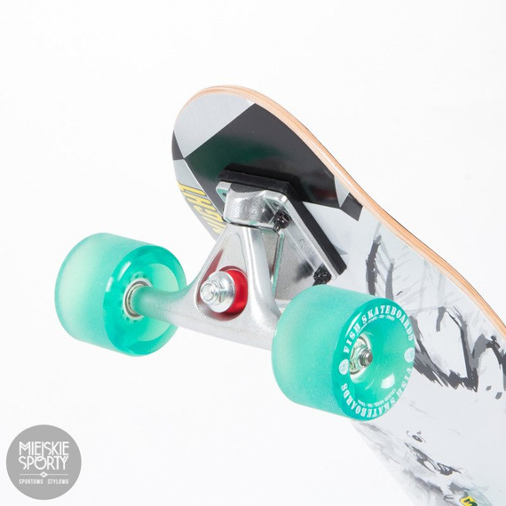 Shortboard Fish Skateboards Tequila Night Transparent Green
