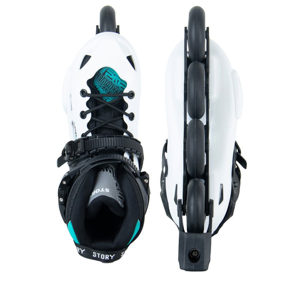 Rolki Story Demon Inline Skates Czarno-Biały 