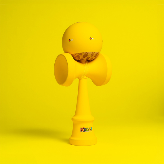 Kendama KROM Kolor Żółty