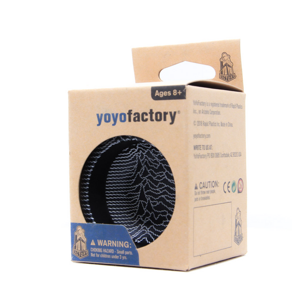 Yoyo dla zaawansowanych YoYoFactory California 2025 Black Pulsar Czarny