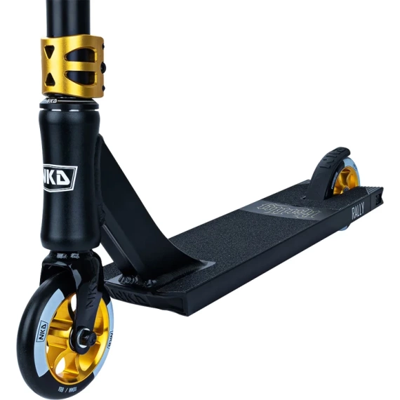 Hulajnoga Wyczynowa NKD Rally V4 XS Czarno-Złota wys. 73 cm