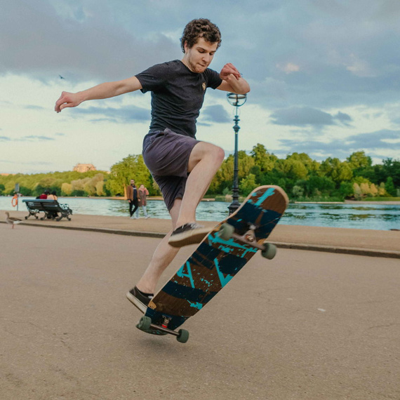 Longboard do Dancingu NKX Superior Dancing Longboard Walnut Glacier 48"  
