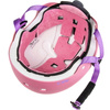 Kask Na Deskorolkę Hulajnogę NKX Brain Saver Różowo-Fioletowy