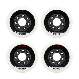 Kółka do rolek Echo Drift Wheels Biało-Szary 80 mm (4 szt.)