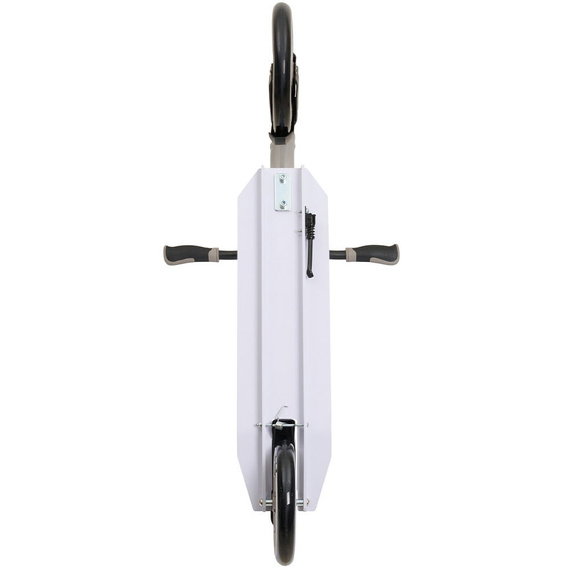 Hulajnoga Miejska Transportowa Story Big Wheel Advanced Foldable Scooter Szaro-Brązowy 230/200 mm