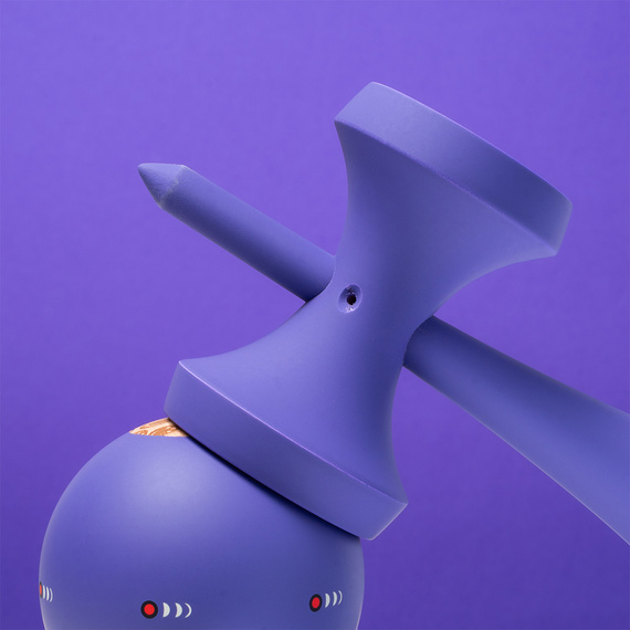 Kendama KROM Kolor Fioletowy