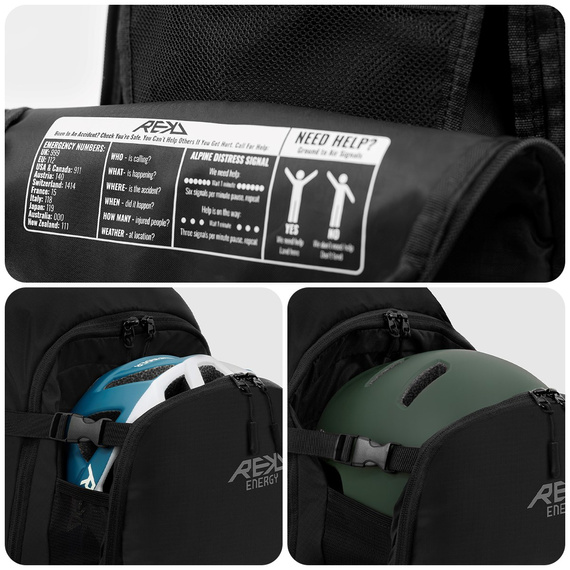 Plecak REKD Energy Guardian Czarny 18 L