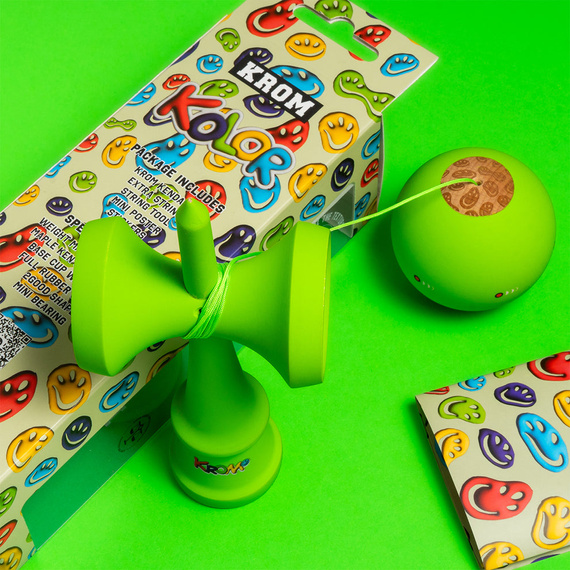 Kendama KROM Kolor Zielony