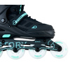 Rolki regulowane Story Fusion Adjustable Inline Skates Miętowy LED
