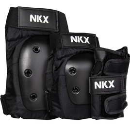 Zestaw ochraniaczy NKX 3-Pack Pro Czarne L