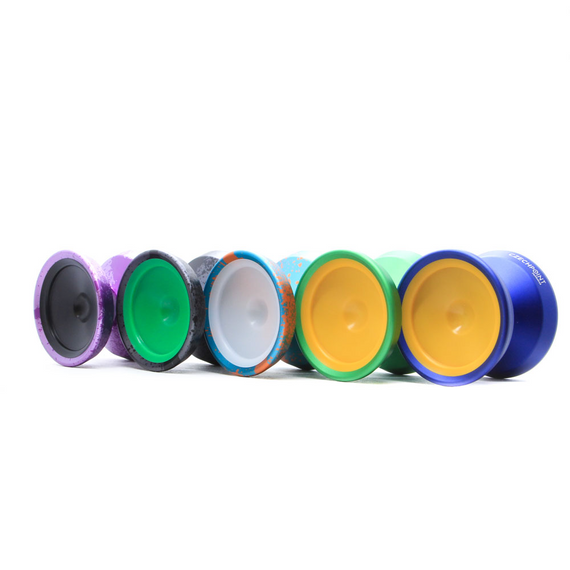 Yoyo dla zaawansowanych YoYoFactory Czech Point Pivot Pomarańczowo-Czarny